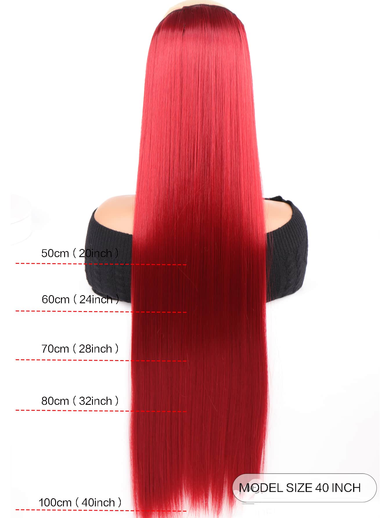 Clip In Hair Extensions 20-40 Inch Extra long Straight Brown Mixed Blonde Fake Hairpiece 5 Clips Synthetic Hair Extensions For Women Daily Use FD - Image 40