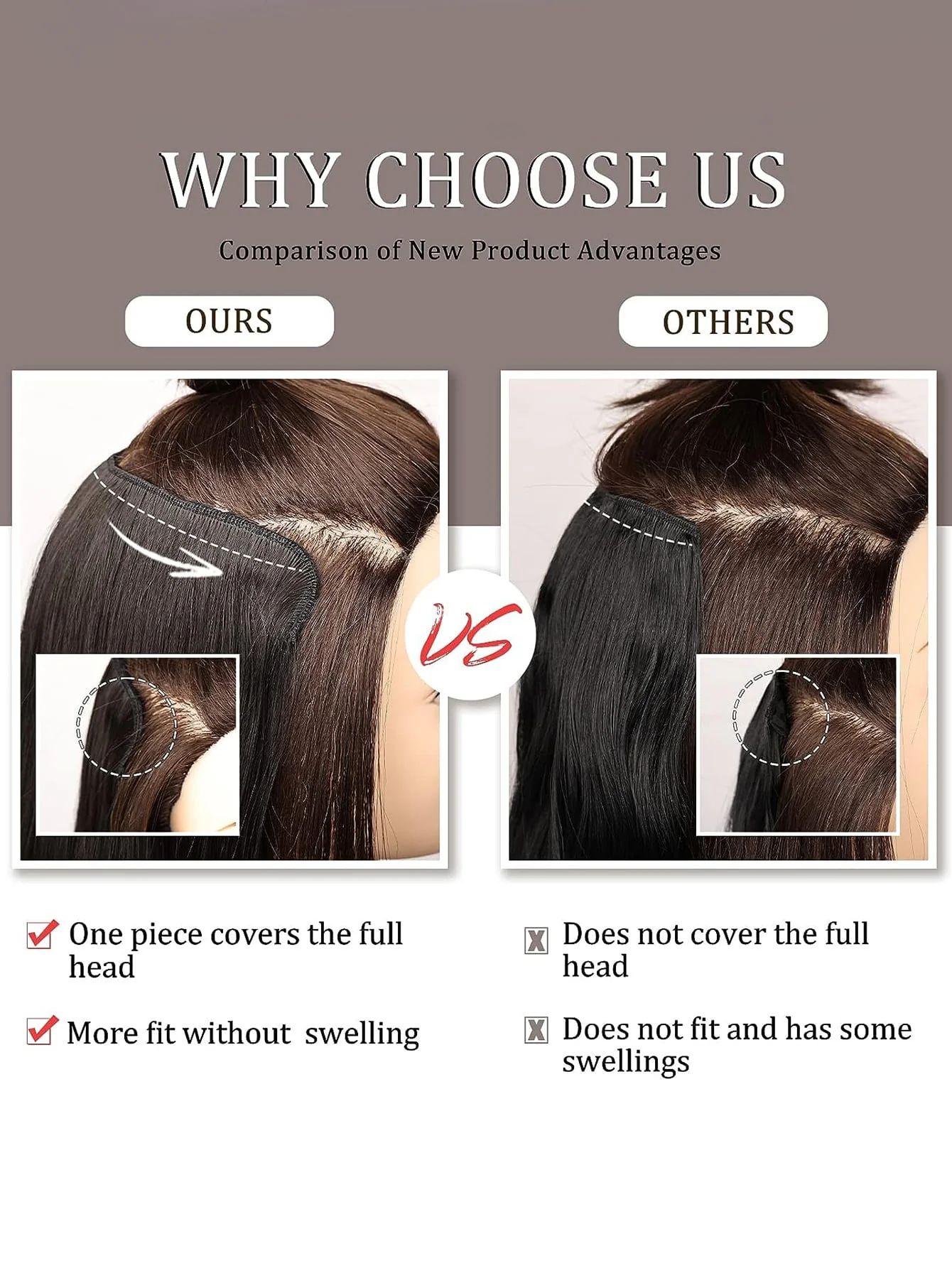 Clip In Hair Extensions 20-40 Inch Extra long Straight Brown Mixed Blonde Fake Hairpiece 5 Clips Synthetic Hair Extensions For Women Daily Use FD - Image 41