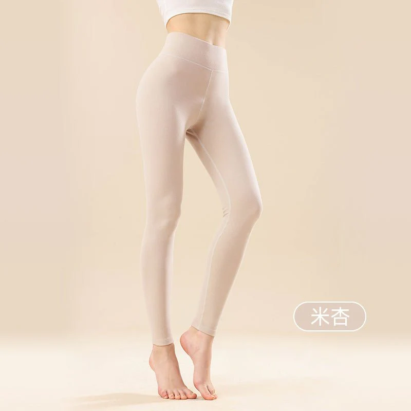 Cozy Cotton Warm Pants | High-Waist Thick Leggings - Image 3