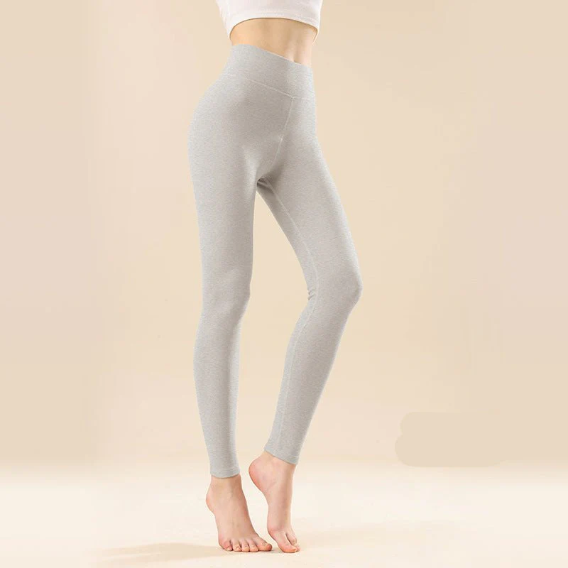 Cozy Cotton Warm Pants | High-Waist Thick Leggings - Image 8