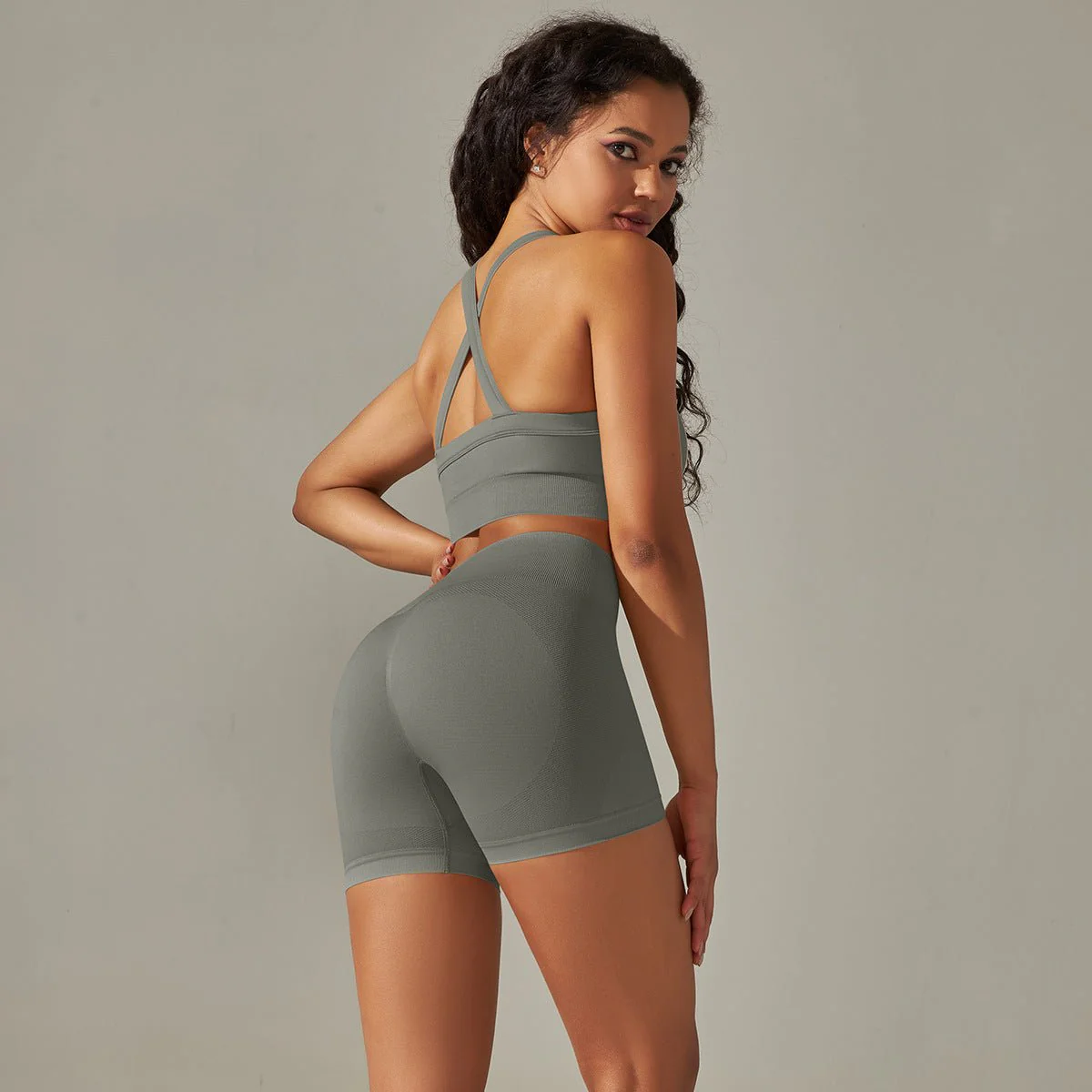 Cross Bra & Trouser Set | Apex Seamless 2-Piece Set - Image 10