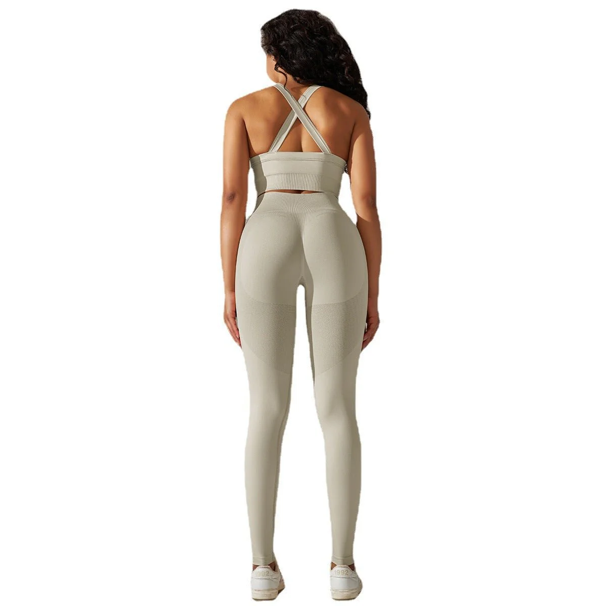 Cross Bra & Trouser Set | Apex Seamless 2-Piece Set - Image 4