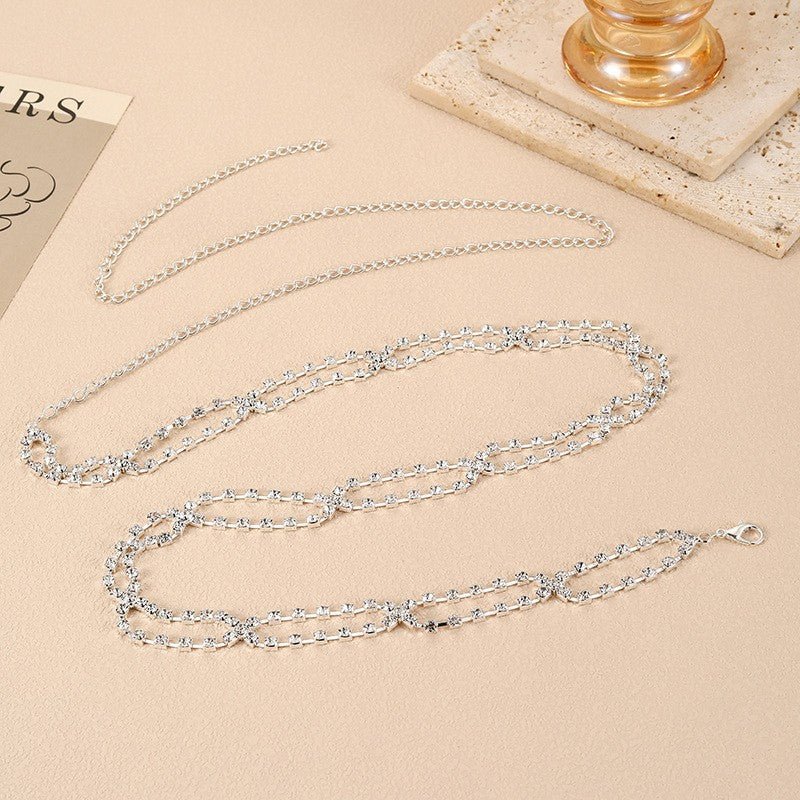 Diamond waist chain women's summer accessories - Image 3