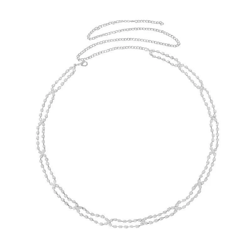 Diamond waist chain women's summer accessories - Image 6