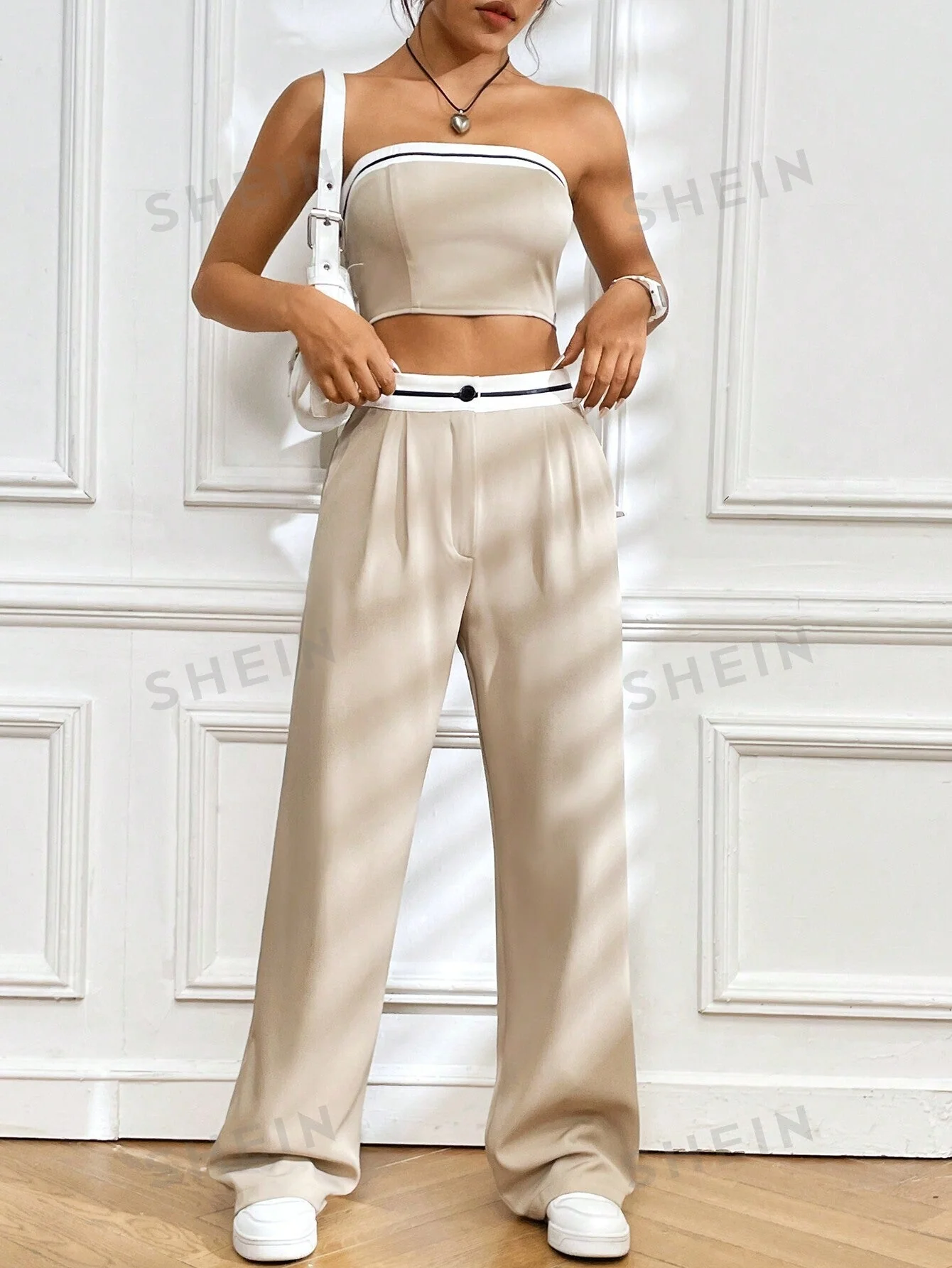 EZwear Colorblock Casual Two Piece Set - Image 7
