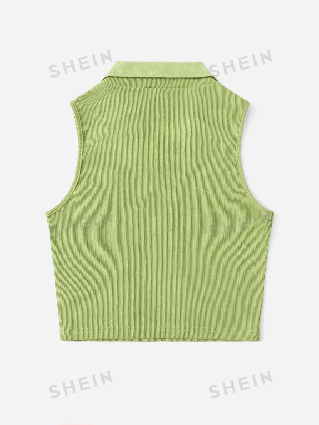 EZwear V-collar Solid Tank Top - Image 2