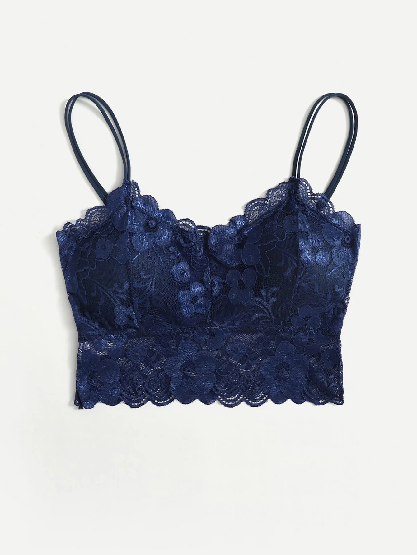 Floral Lace Bralette Lingerie - Image 3