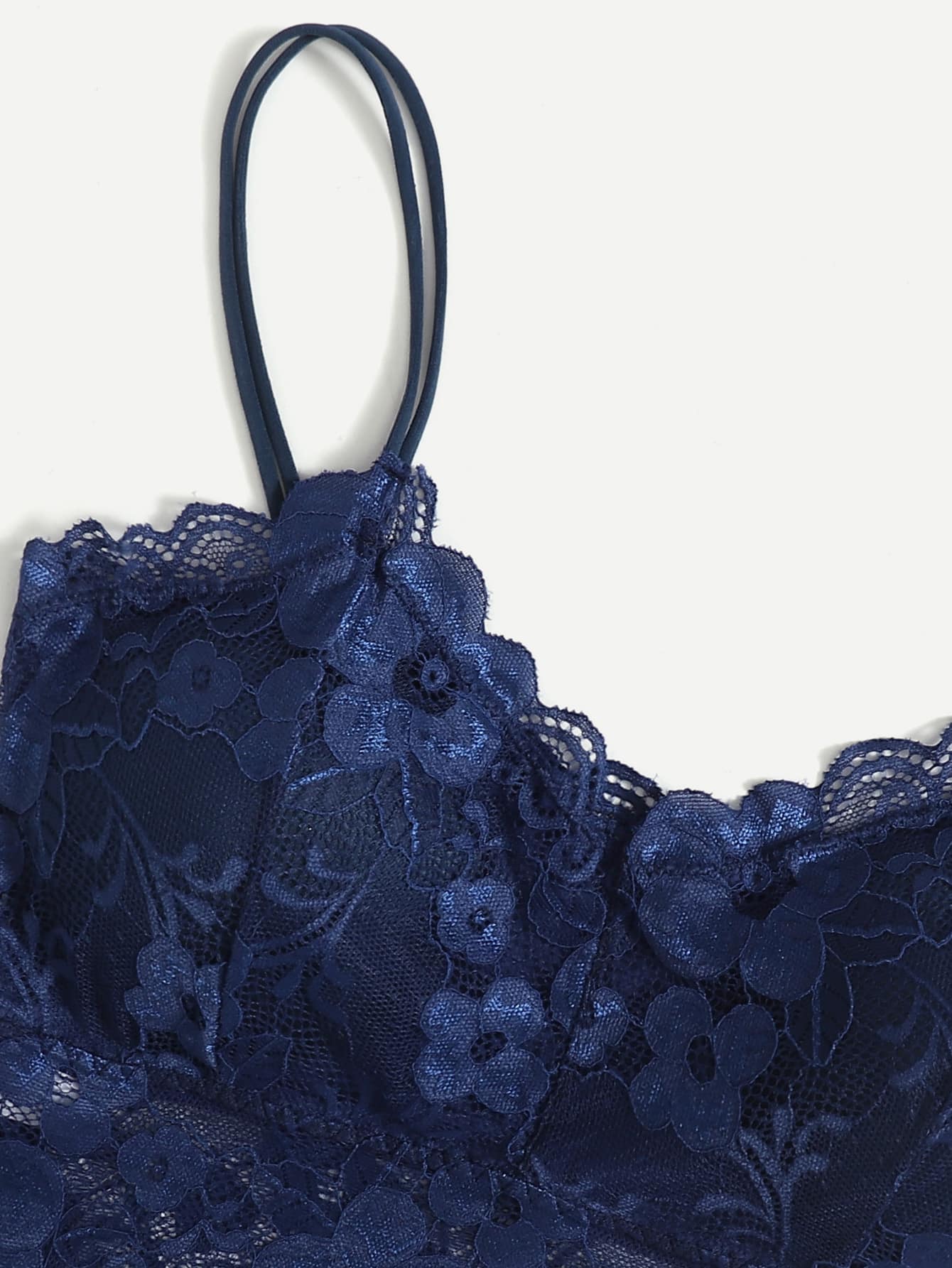 Floral Lace Bralette Lingerie - Image 4