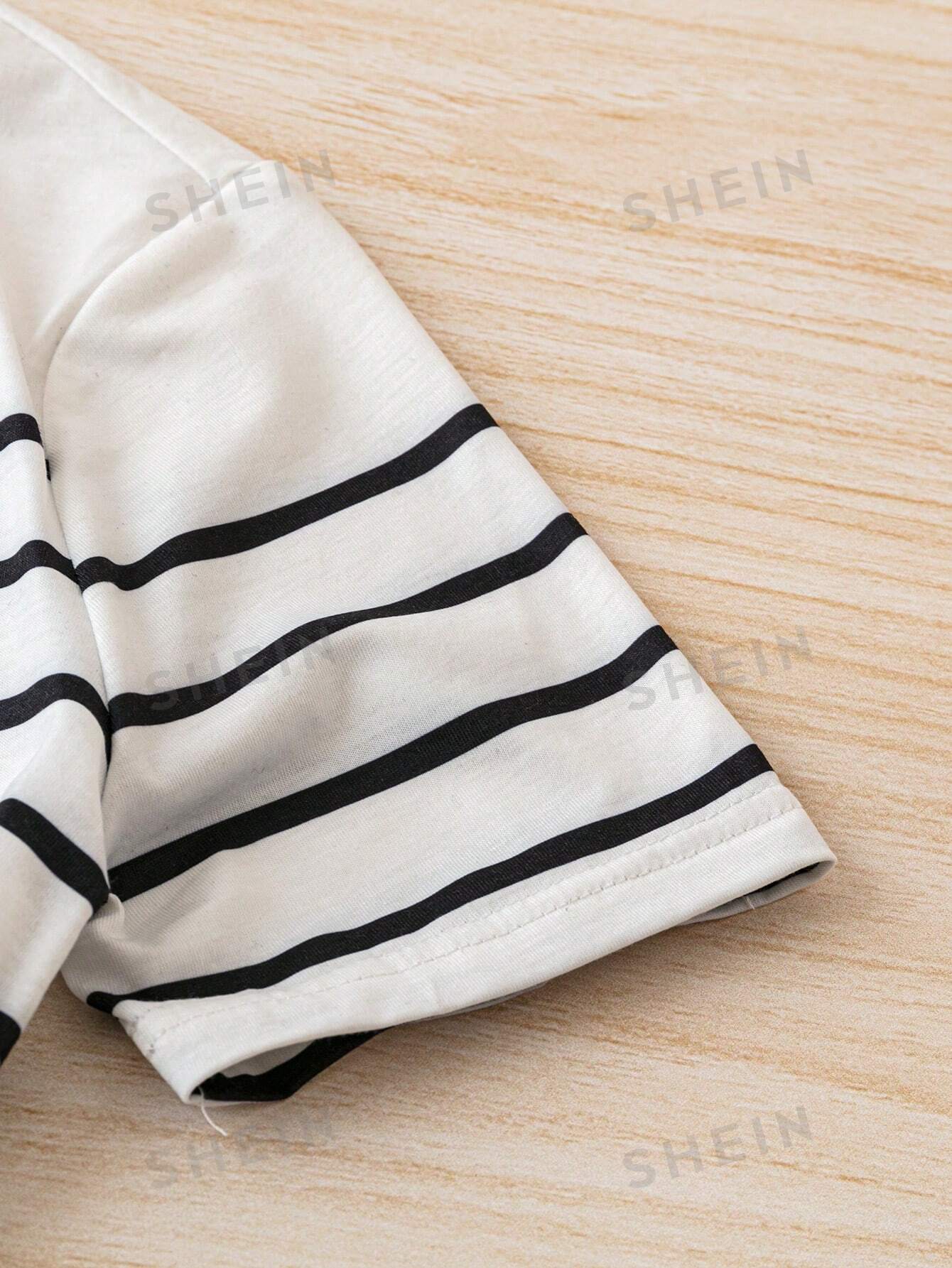 Frenchy Women Striped Casual Versatile T-Shirt - Image 8