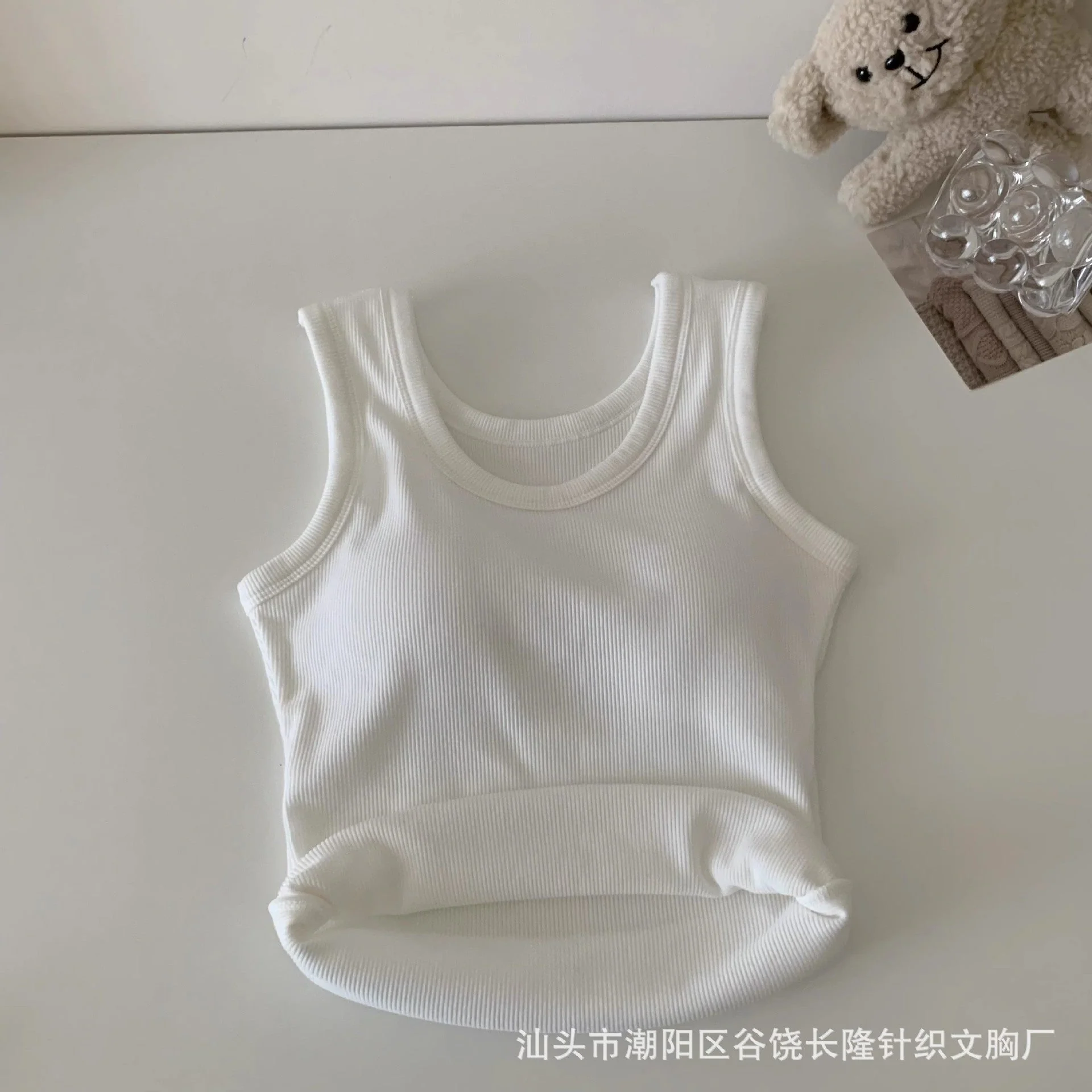 German ten-color sanded thick warm with chest pad sleeveless vest FD - Image 12
