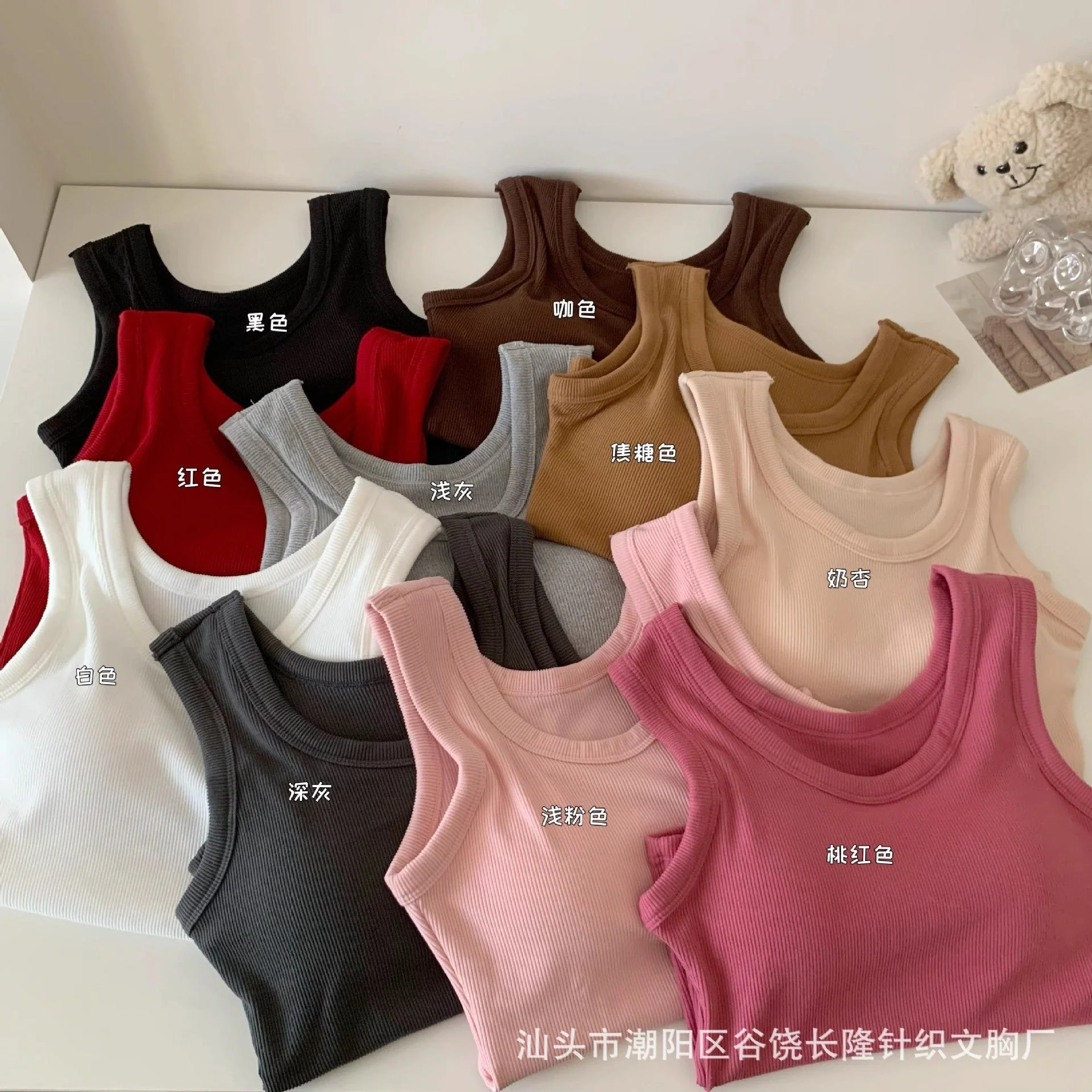 German ten-color sanded thick warm with chest pad sleeveless vest FD - Image 18