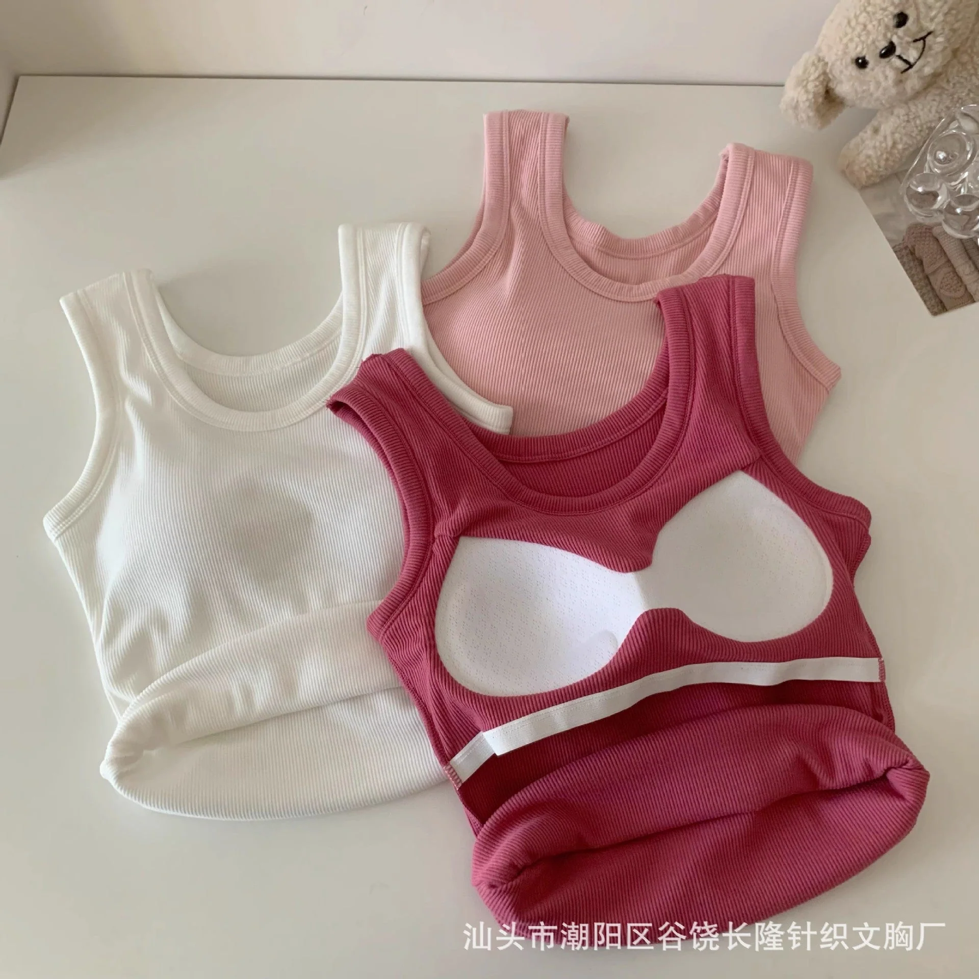 German ten-color sanded thick warm with chest pad sleeveless vest FD - Image 23