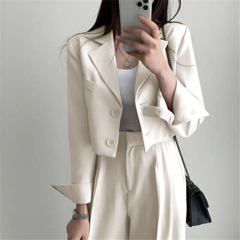 High-end small jacket office suit 2 pcs (FD) - Image 13