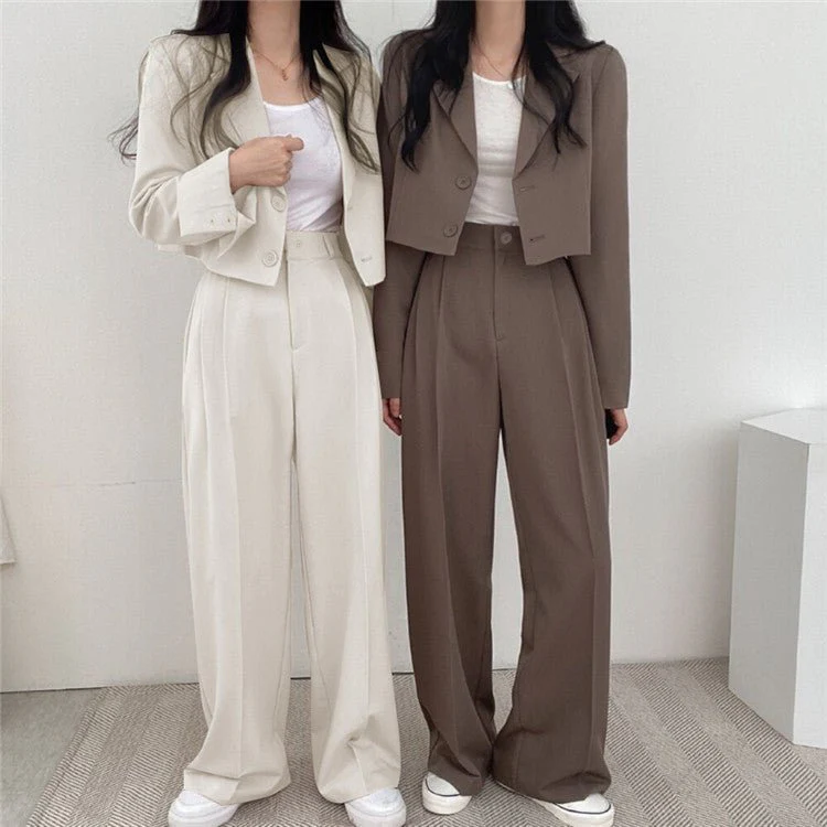 High-end small jacket office suit 2 pcs (FD) - Image 18