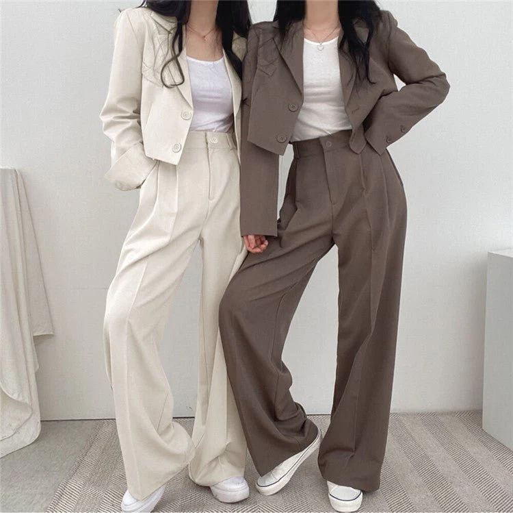 High-end small jacket office suit 2 pcs (FD) - Image 20