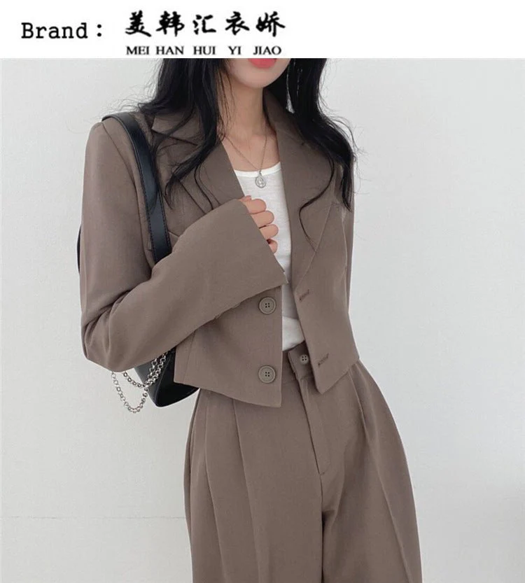 High-end small jacket office suit 2 pcs (FD) - Image 22