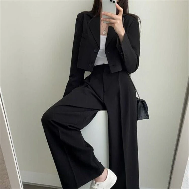 High-end small jacket office suit 2 pcs (FD) - Image 36
