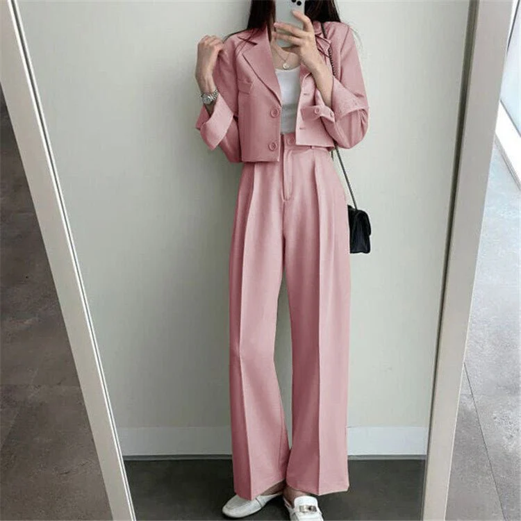 High-end small jacket office suit 2 pcs (FD) - Image 43