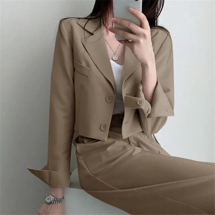 High-end small jacket office suit 2 pcs (FD) - Image 44