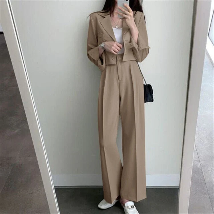 High-end small jacket office suit 2 pcs (FD) - Image 47