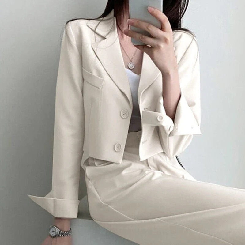 High-end small jacket office suit 2 pcs (FD) - Image 54