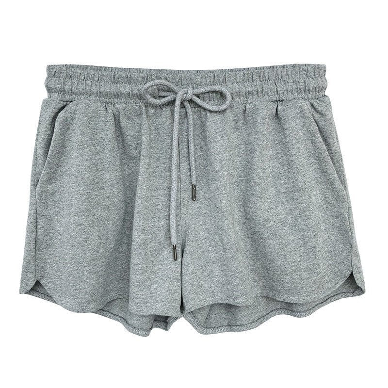 High waist elastic waist sports shorts women's loose casual outer wear 2025 new wide leg pants home shorts summer - Image 10
