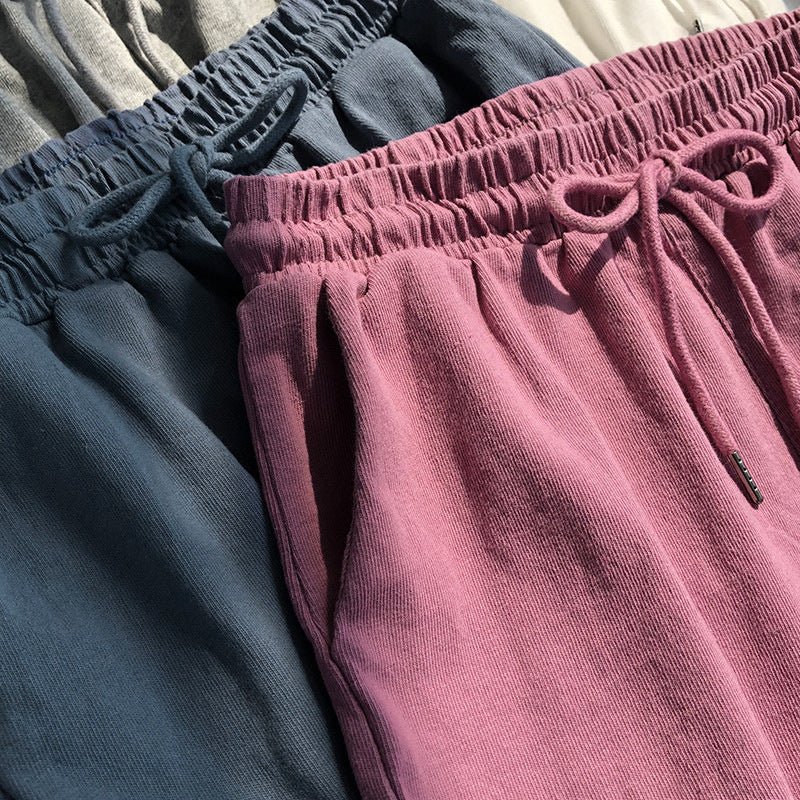 High waist elastic waist sports shorts women's loose casual outer wear 2025 new wide leg pants home shorts summer - Image 18