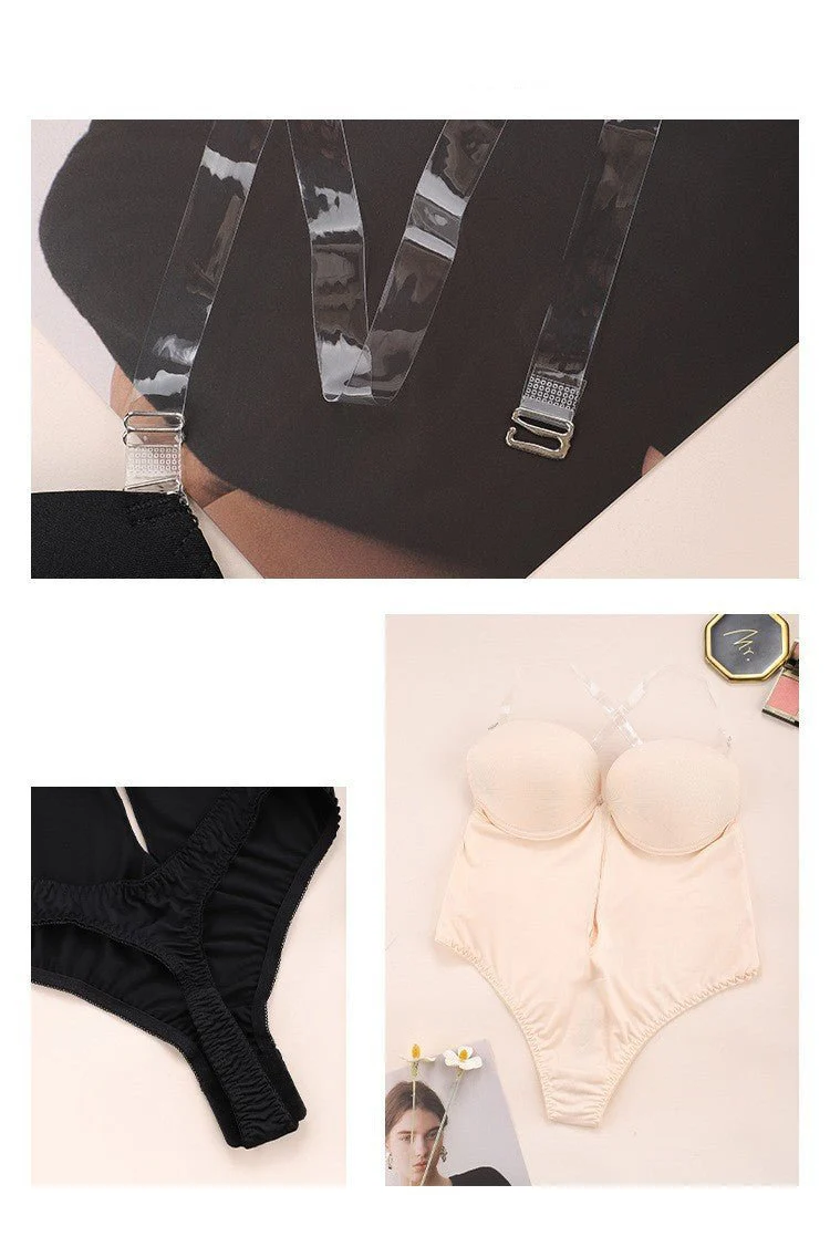 Hollow Desire | Lace Hollow Pure Desire Panties Set Black & White - Image 10
