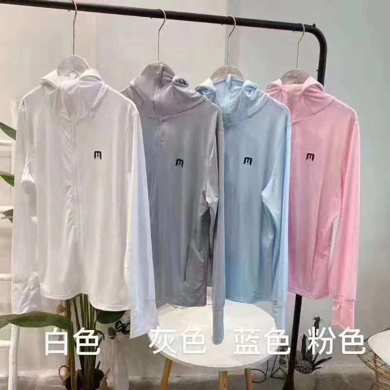 Hoodie loose anti-ultraviolet breathable hooded shawl shirt FD - Image 4