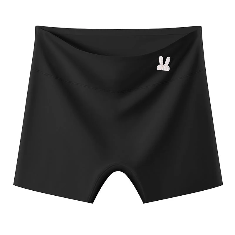 Ice silk safety pants women's anti-light and non-curling two-in-one underwear pure cotton crotch high waist seamless leggings FD - Image 8