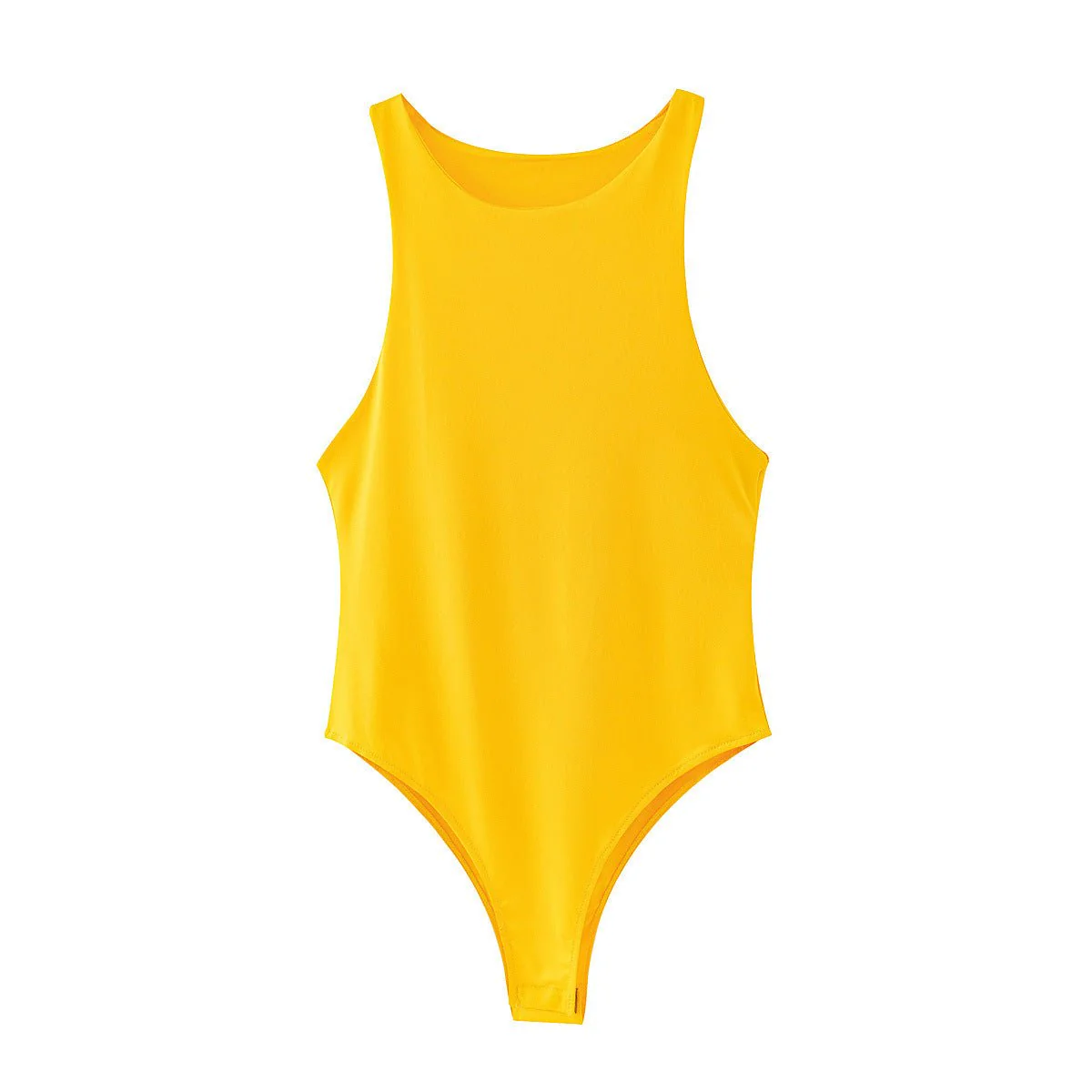 Ins style sexy tight-fitting vest female sleeveless bodysuit FD - Image 8
