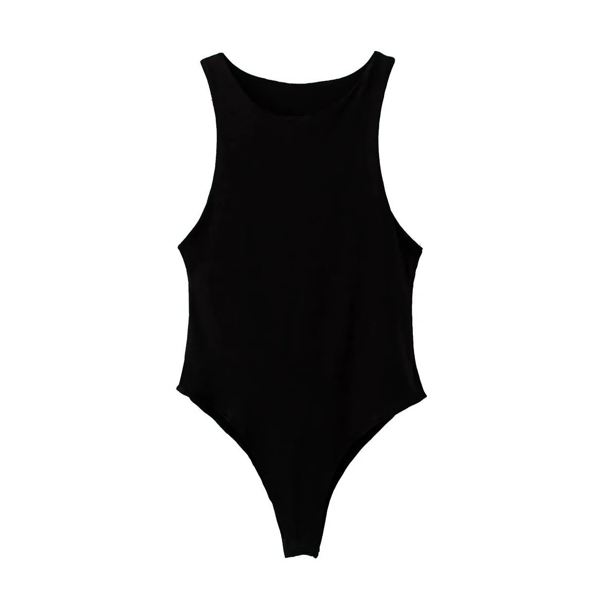 Ins style sexy tight-fitting vest female sleeveless bodysuit FD - Image 9