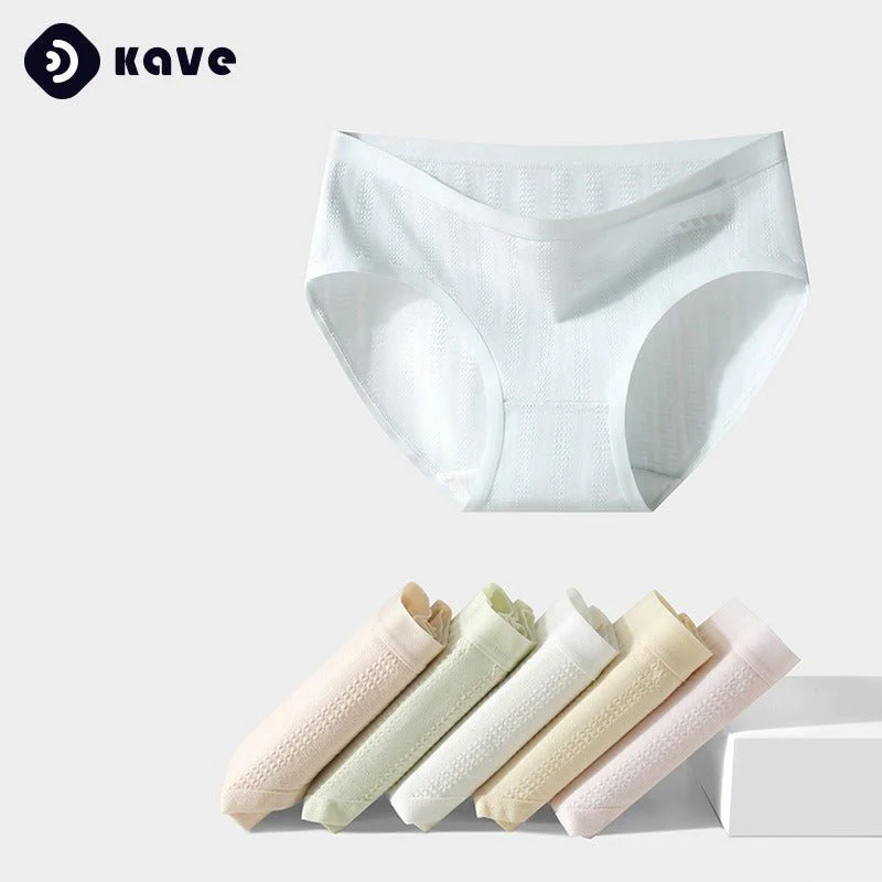 Kefei panties pure cotton women's summer class a baby cotton non-marking cotton antibacterial girls' briefs without buttocks FD
