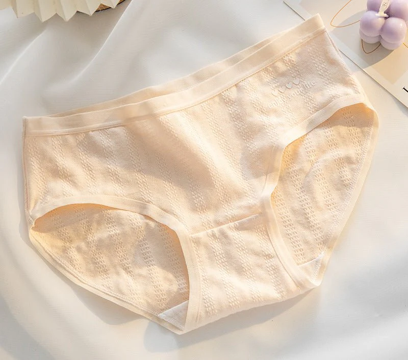 Kefei panties pure cotton women's summer class a baby cotton non-marking cotton antibacterial girls' briefs without buttocks FD - Image 11