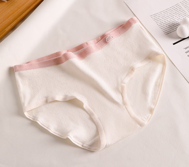 Kefei panties pure cotton women's summer class a baby cotton non-marking cotton antibacterial girls' briefs without buttocks FD - Image 12