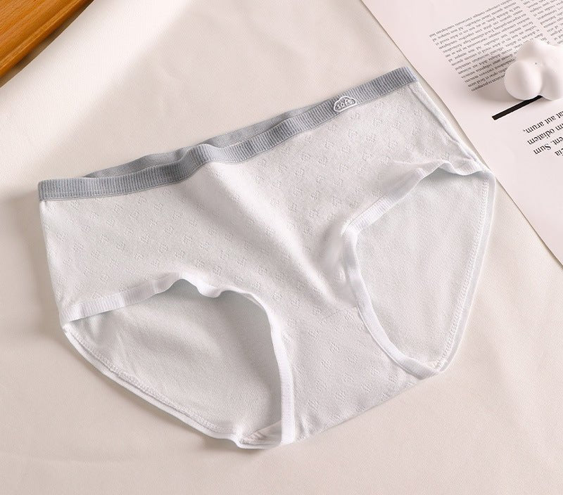 Kefei panties pure cotton women's summer class a baby cotton non-marking cotton antibacterial girls' briefs without buttocks FD - Image 17