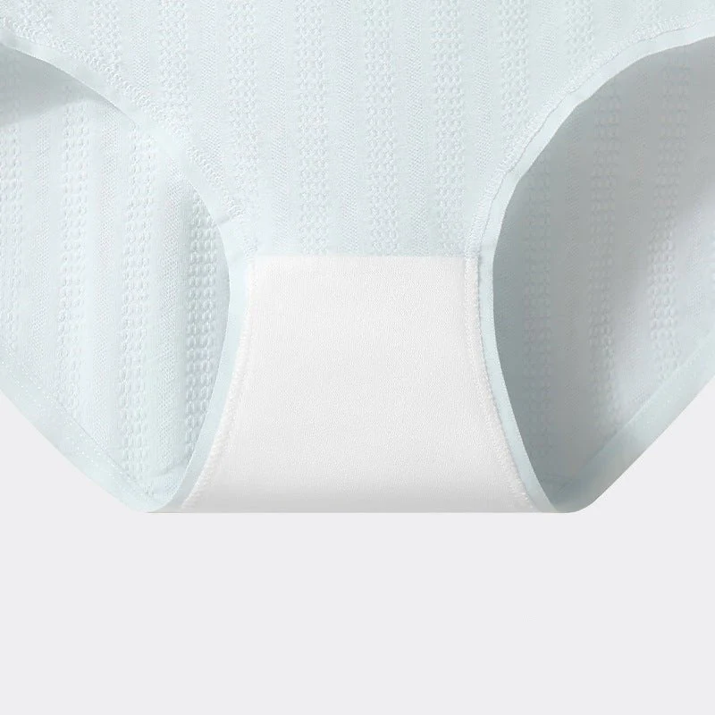 Kefei panties pure cotton women's summer class a baby cotton non-marking cotton antibacterial girls' briefs without buttocks FD - Image 3