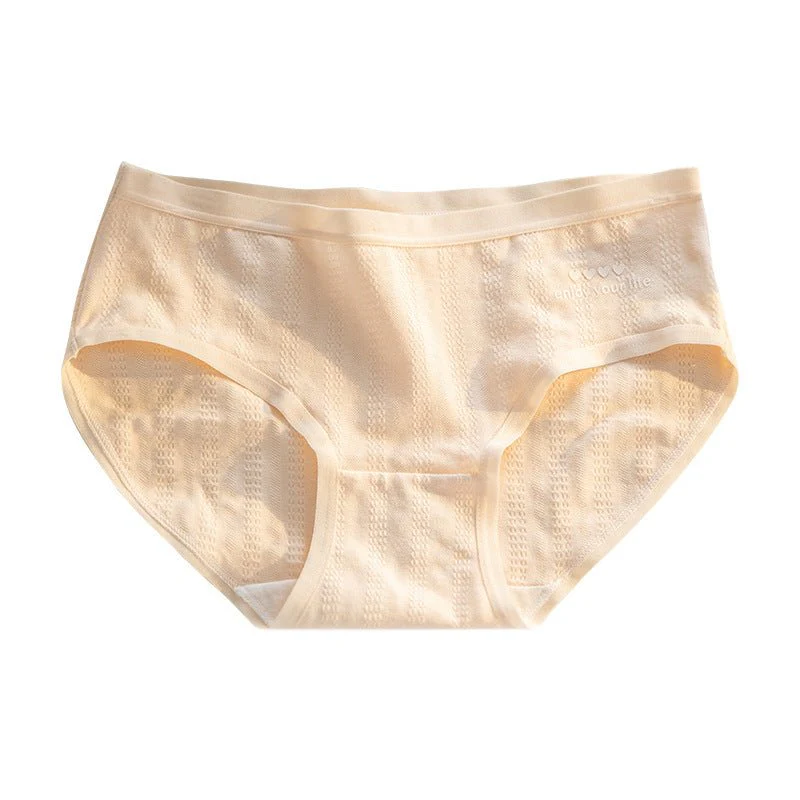Kefei panties pure cotton women's summer class a baby cotton non-marking cotton antibacterial girls' briefs without buttocks FD - Image 5