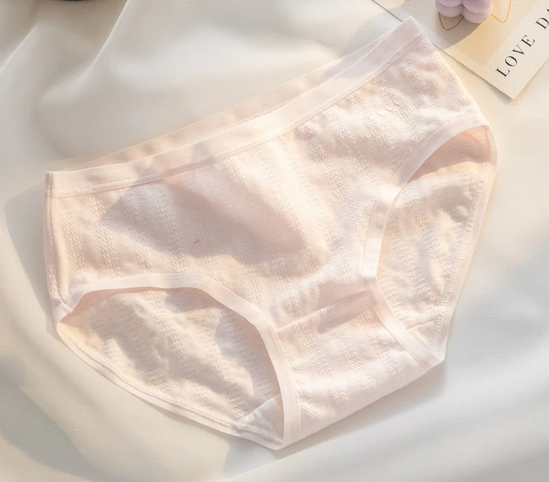 Kefei panties pure cotton women's summer class a baby cotton non-marking cotton antibacterial girls' briefs without buttocks FD - Image 8