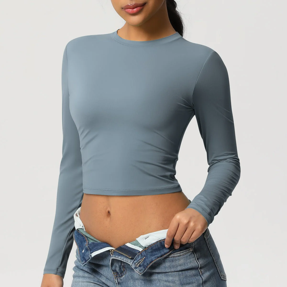 Kinetic Long-Sleeve | Sculpted. Seamless. Essential. - Image 9