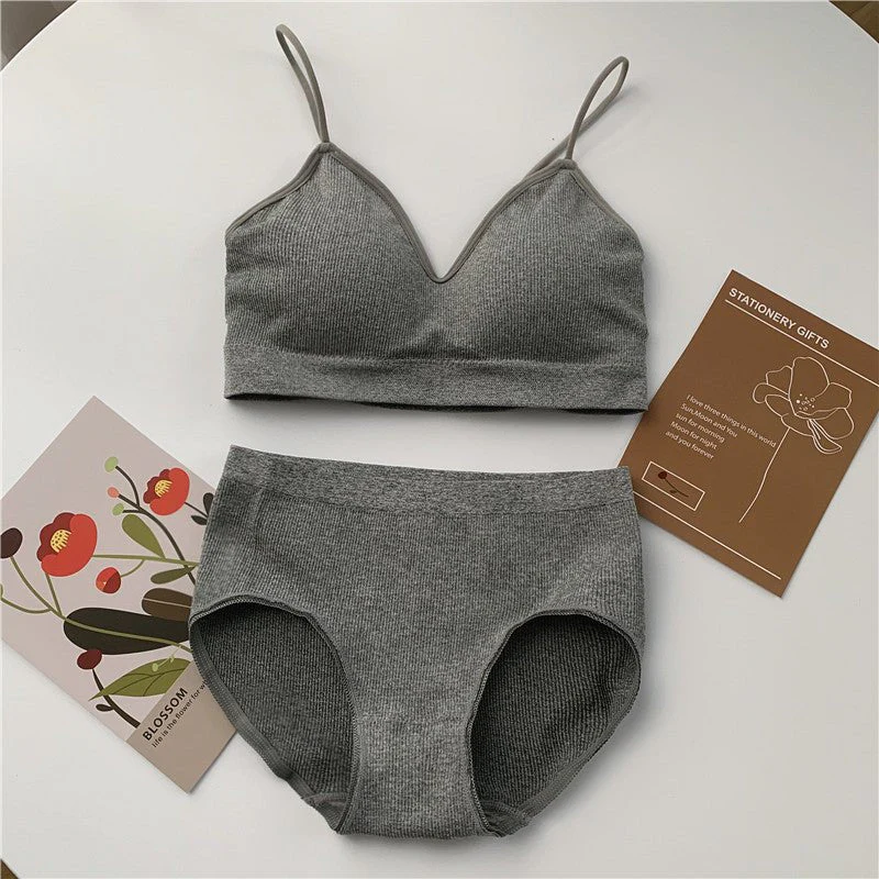 Korean Charm | Seamless Beautiful Back Push-Up Sports Bra FD - Image 8