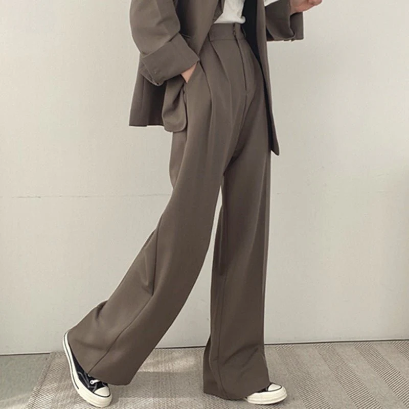 Korean style casual women office suit set FD - Image 10