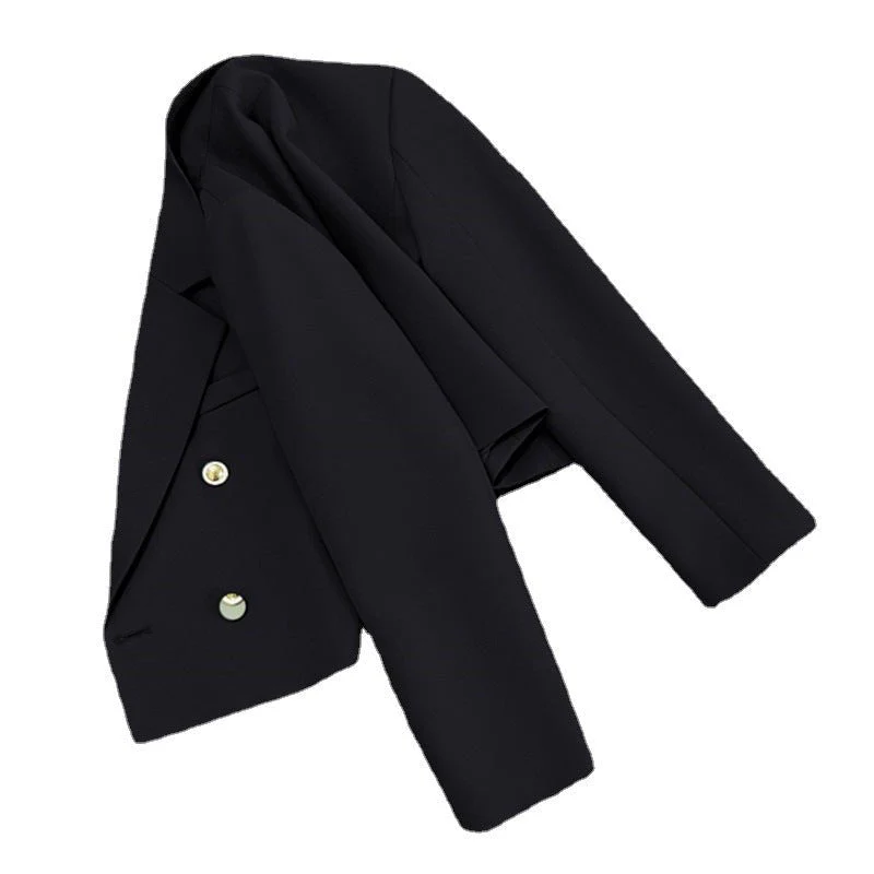 Korean style loose straight tube slim 2025 spring Office Jacket FD - Image 11