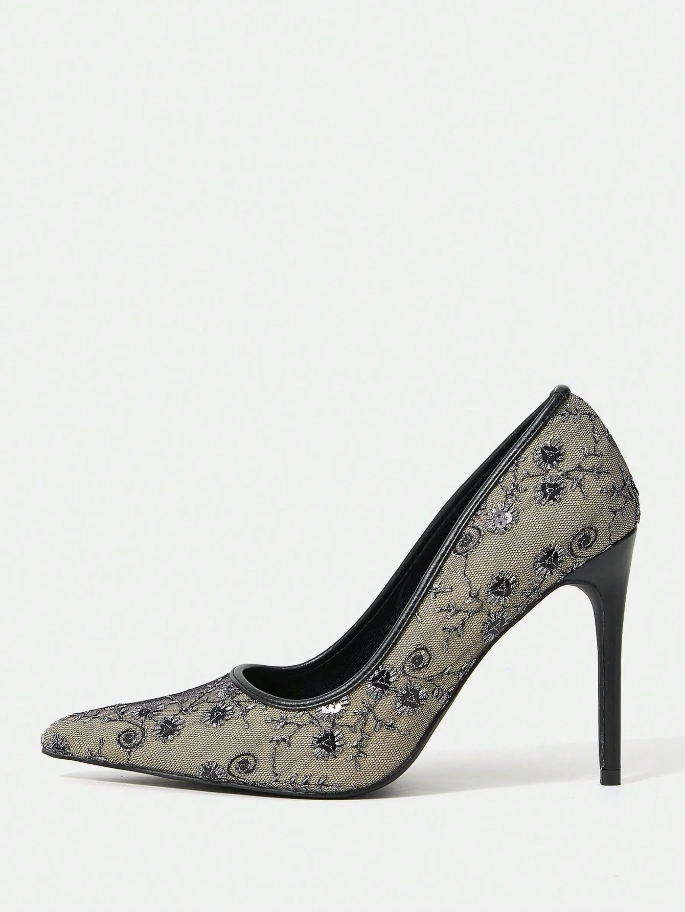 Ladies' High Heel Stiletto Pointed Toe Pumps - Image 3