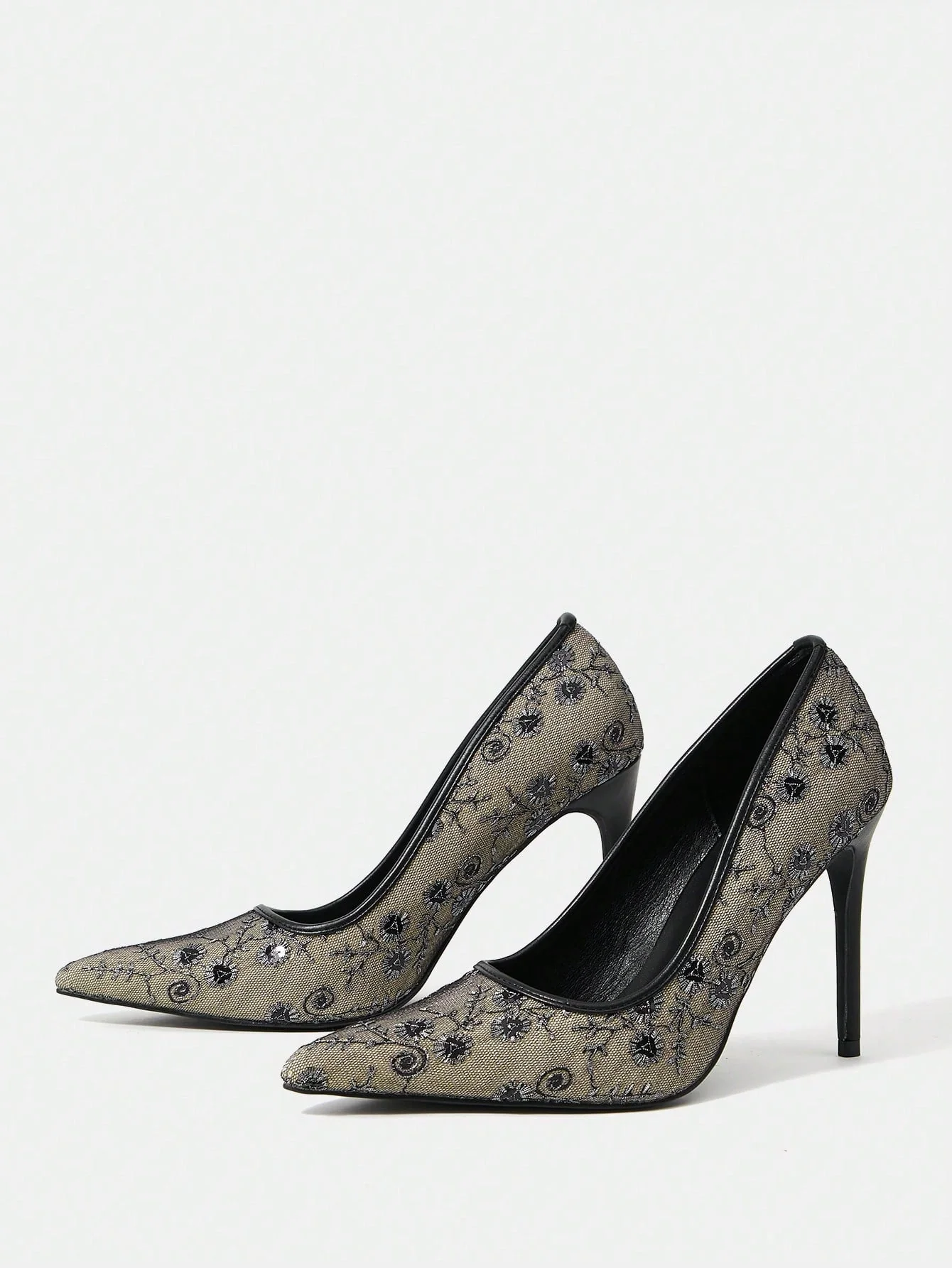 Ladies' High Heel Stiletto Pointed Toe Pumps - Image 6