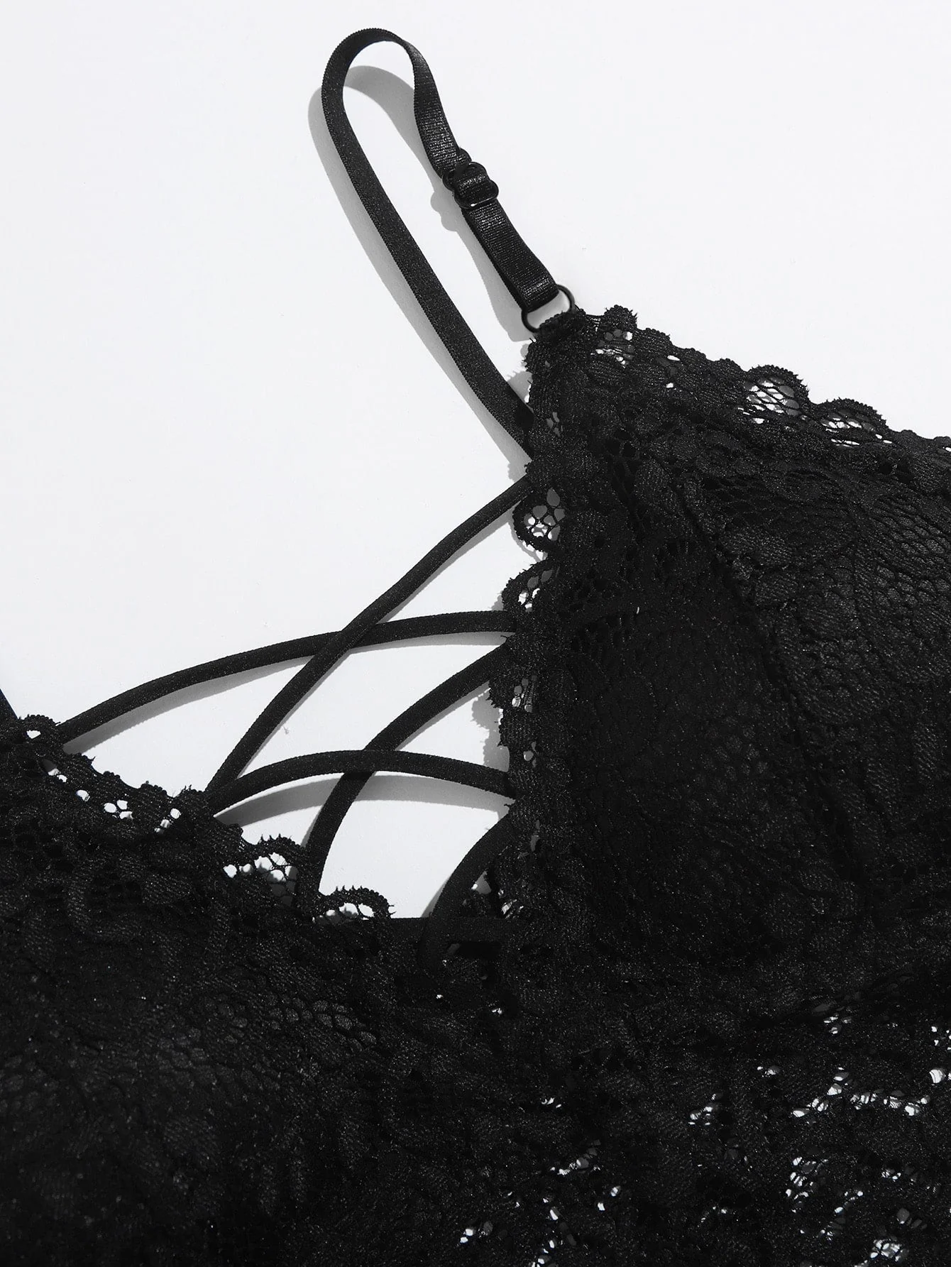 Lattice Front Lace Bralette FD - Image 4