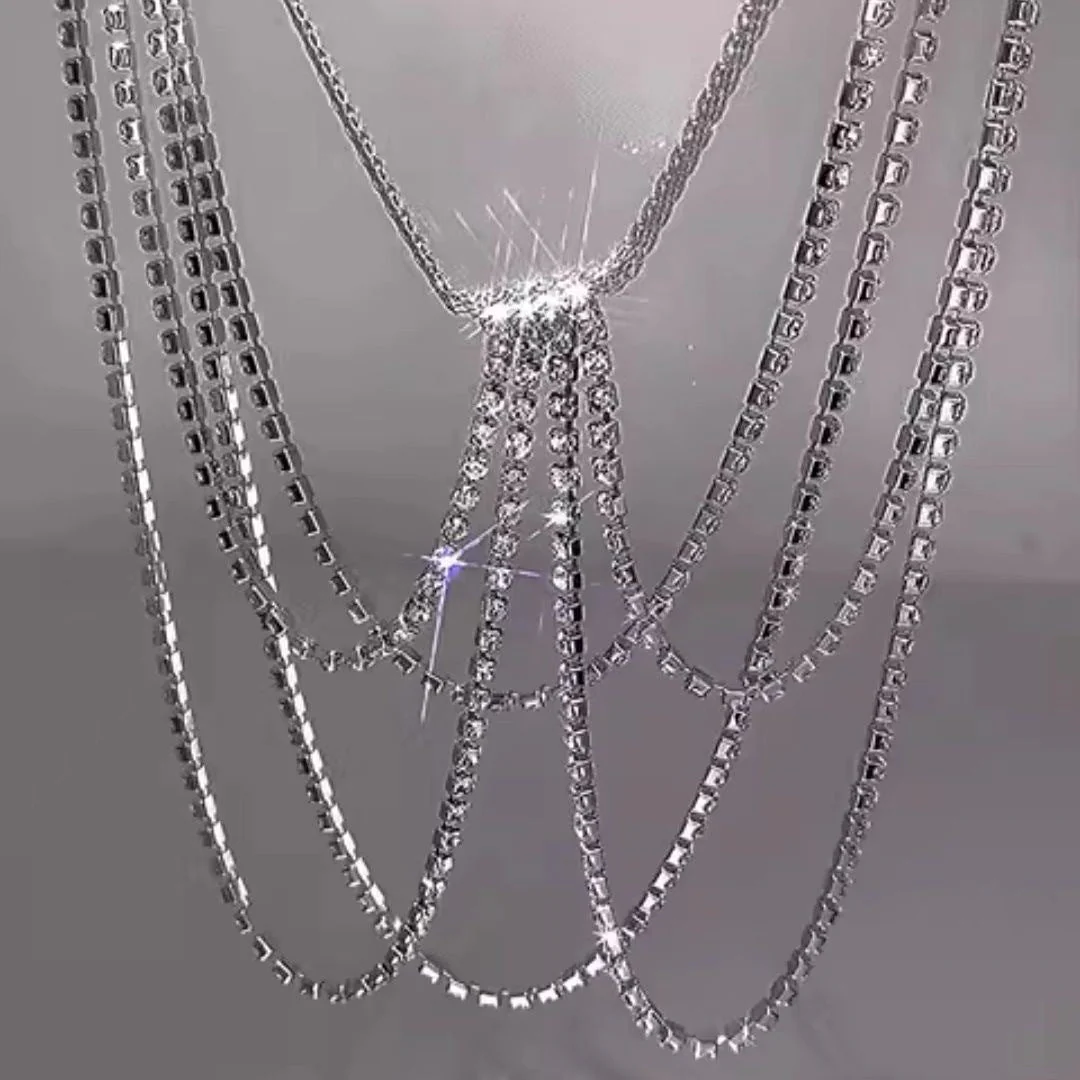 Leg chain jewelry exaggerated diamond chain jewelry - Image 16