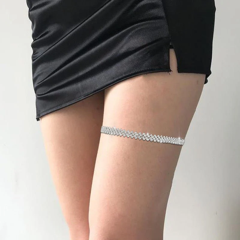 Leg chain jewelry exaggerated diamond chain jewelry - Image 8