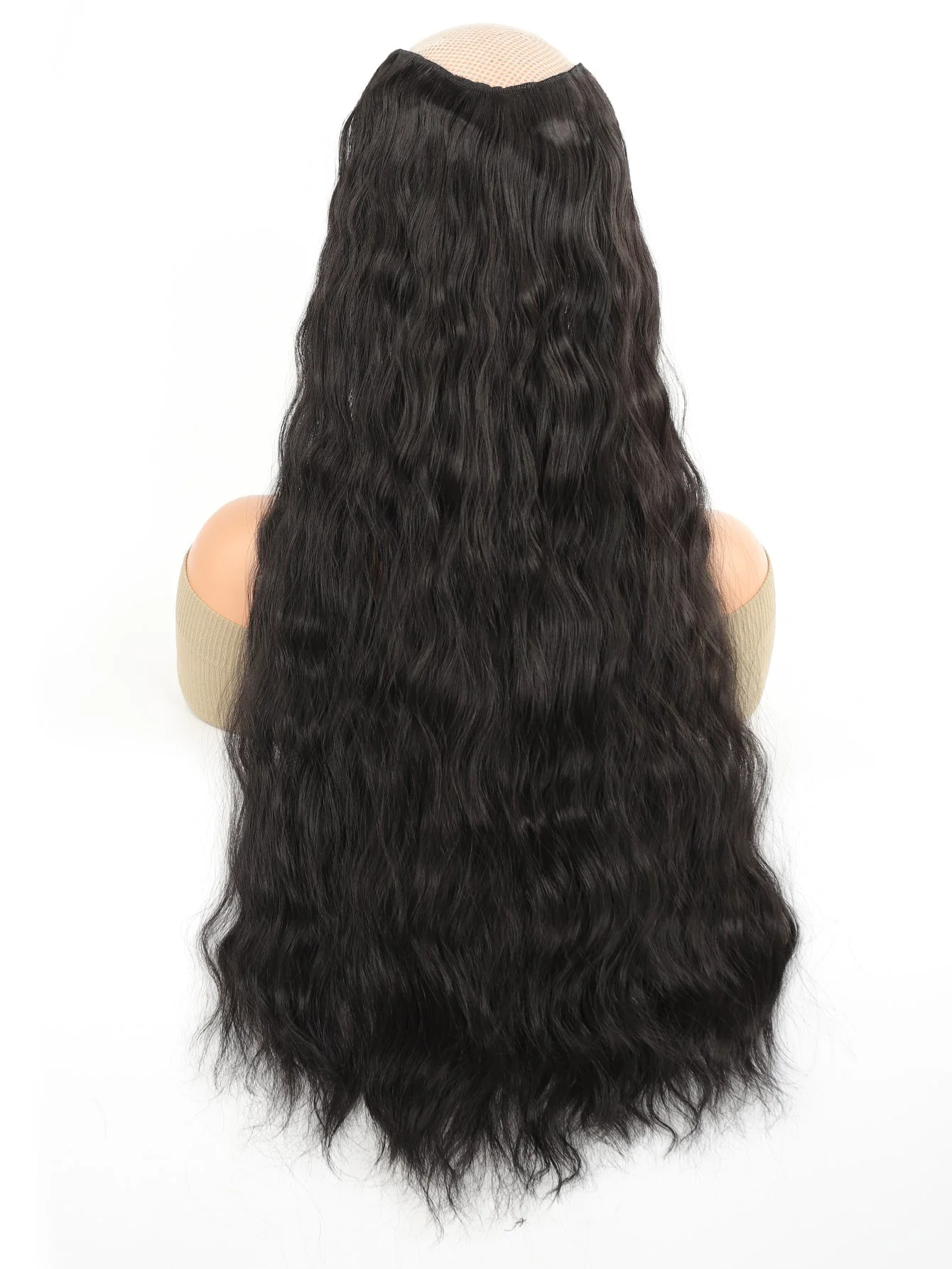 Long Curly Synthetic Hair Extension FD - Image 5