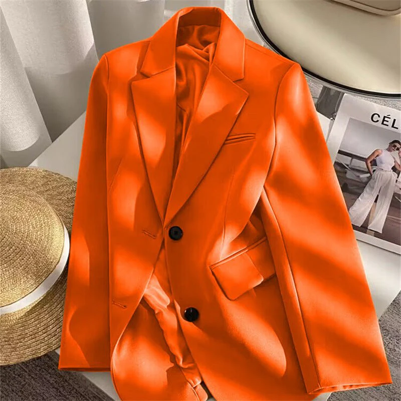 Loose straight tube slim 2025 spring Blazer for Office FD - Image 19